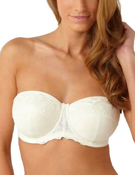 Panache 6110 Ivory Uw Strapless Bra Hourglass Lingerie