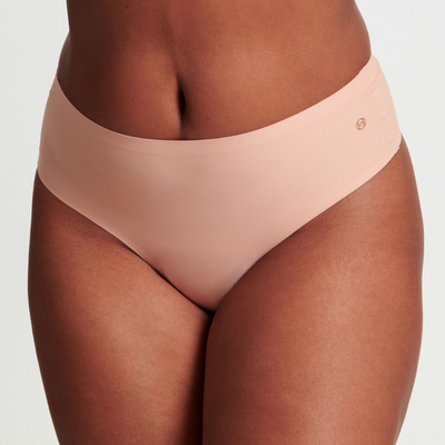 Evelyn & Bobbie High-Waisted Thong EB1703 Himalayan Salt