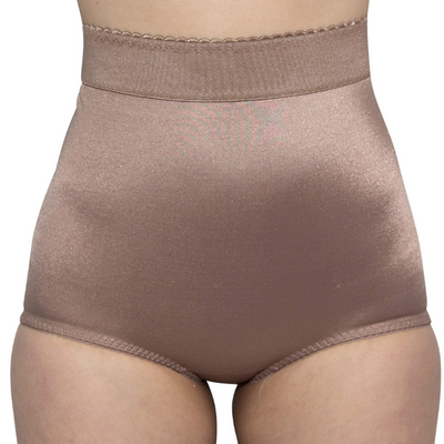 RAGO 513 High Waist Light Shaping Panty Brief mocha front view