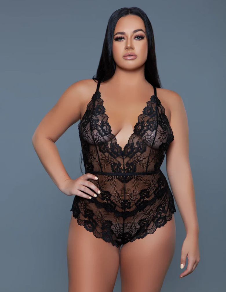 Be Wicked 2268 Jolene Bodysuit Black