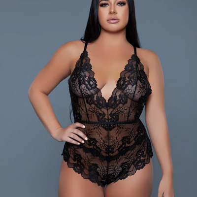 Be Wicked 2268 Jolene Bodysuit Black