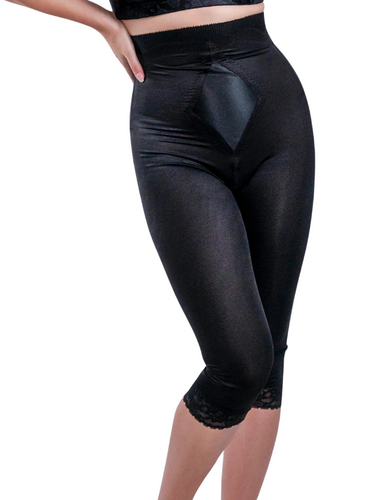 RAGO 6266 Leg Shaper/Pant Liner Medium Shaping Black front view