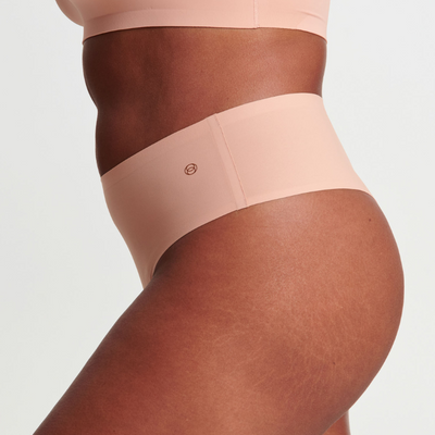 Evelyn & Bobbie High-Waisted Thong EB1703 Himalayan Salt