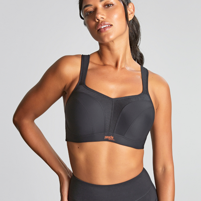 Panache Power 5021 Black Convertible Underwire Sports Bra