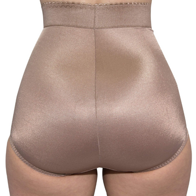 RAGO 513 High Waist Light Shaping Panty Brief mocha back view