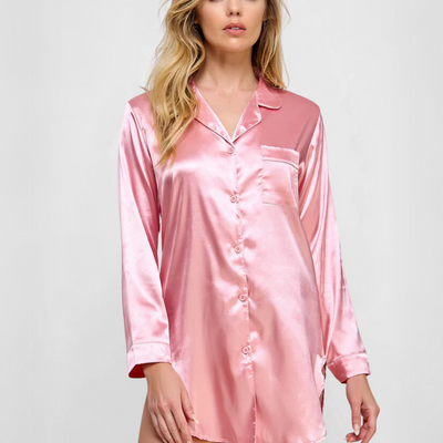 Be Wicked BW1788 Kimberly Satin Sleepshirt