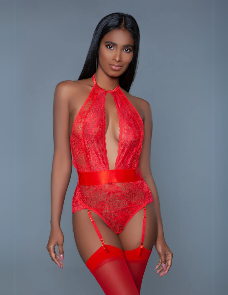 Be Wicked 2016 Ophelia Bodysuit Red