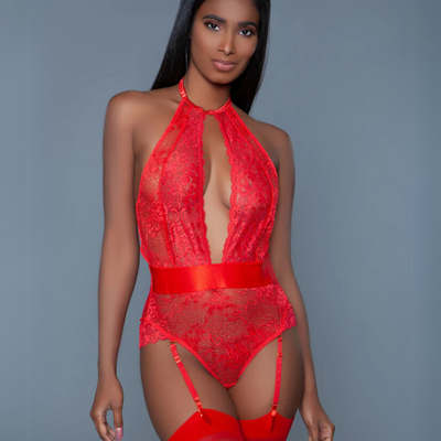 Be Wicked 2016 Ophelia Bodysuit Red