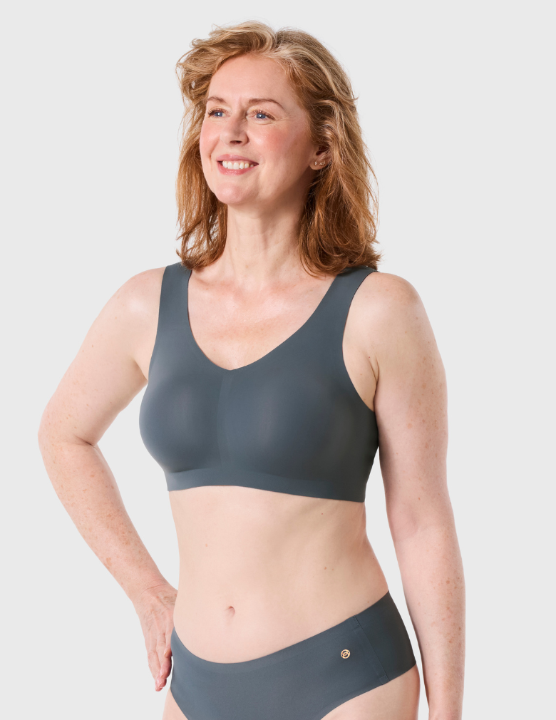 Evelyn & Bobbie Defy Bra EB1833 Slate Grey