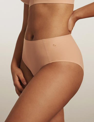 Evelyn & Bobbie High-Waisted Retro Bikini EB1704 Himalayan Salt