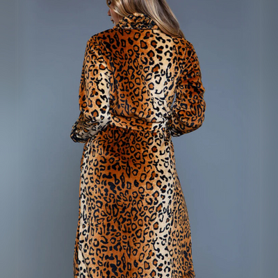 Be Wicked 2071 Leopard Robe