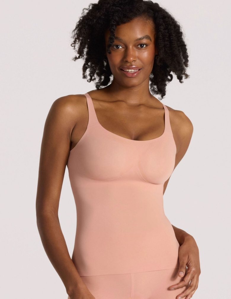 Evelyn & Bobbie EB1811 Structured Scoop Bra Tank