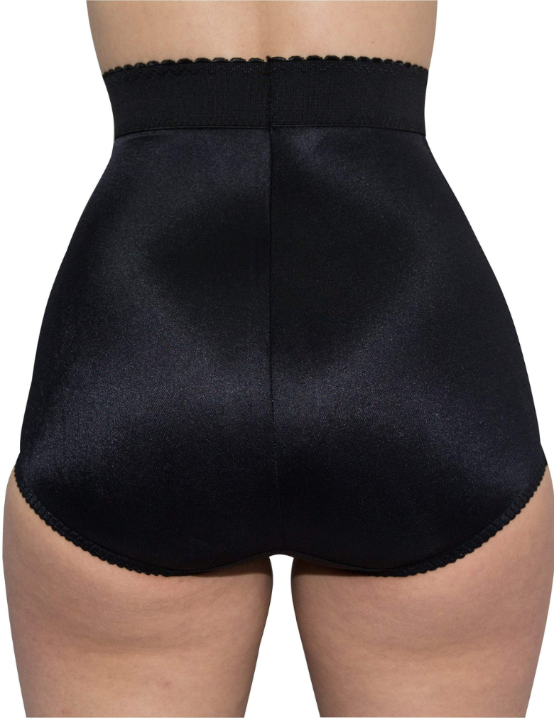 RAGO 513 High Waist Light Shaping Panty Brief black back view