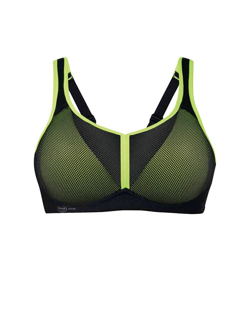 Sports Bra Wired Teal/Lime