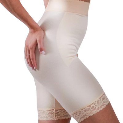 RAGO 518 High Waist Leg Shaper Light Shaping beige side view