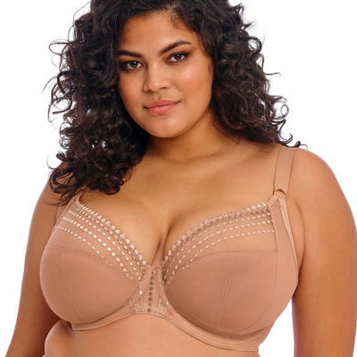 Elomi Matilda EL8900 Café Au Lait Underwire Plunge Bra