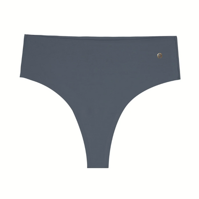 Evelyn & Bobbie High-Waisted Thong EB1703 Slate Grey