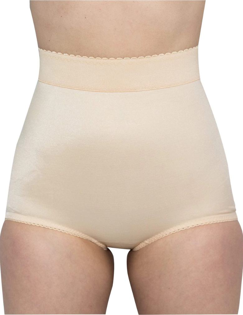 RAGO 513 High Waist Light Shaping Panty Brief beige front view