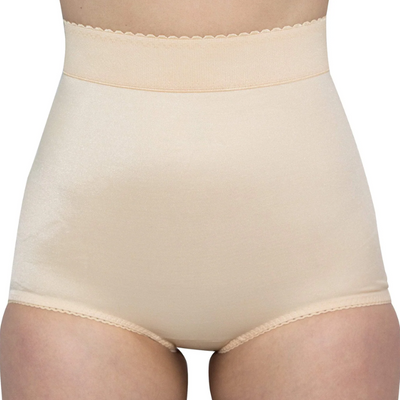 RAGO 513 High Waist Light Shaping Panty Brief beige front view