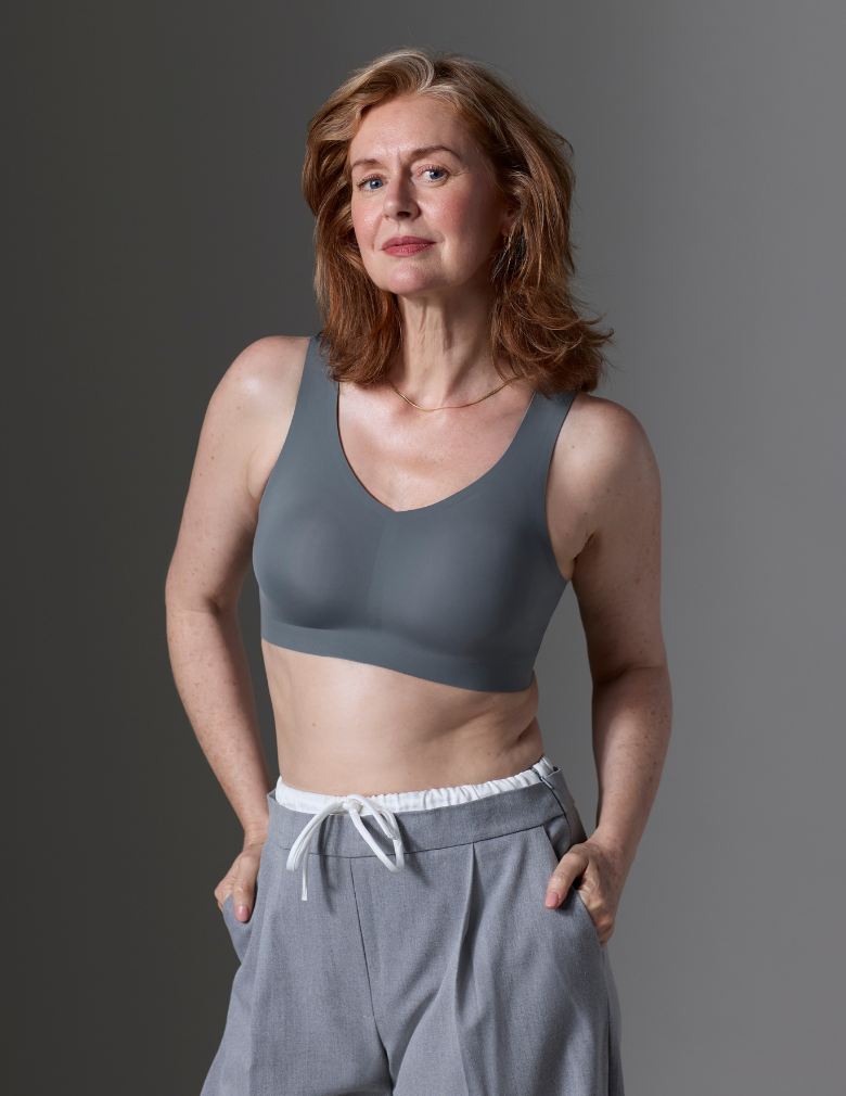 Evelyn & Bobbie Defy Bra EB1833 Slate Grey