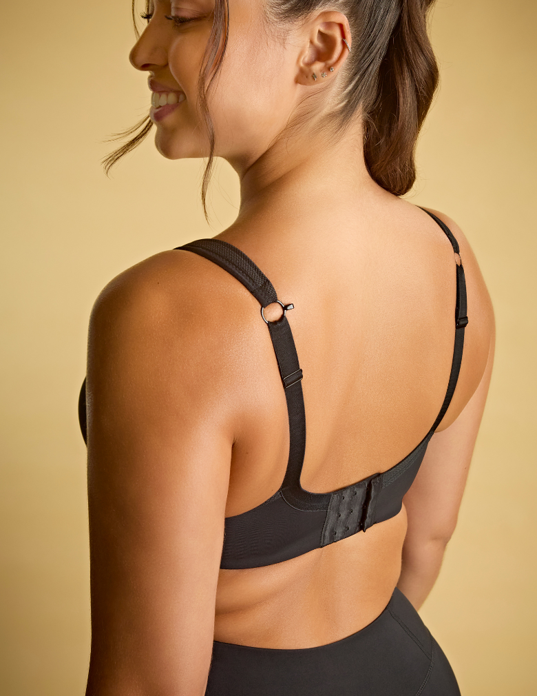 Panache Power 5021 Black Convertible Underwire Sports Bra