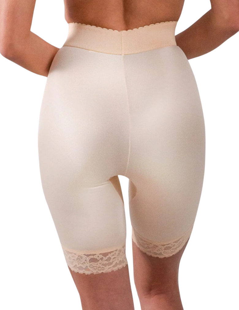 RAGO 518 High Waist Leg Shaper Light Shaping beige back view