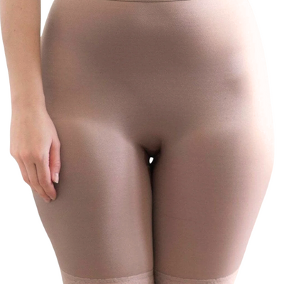 RAGO 518 High Waist Leg Shaper Light Shaping mocha front view