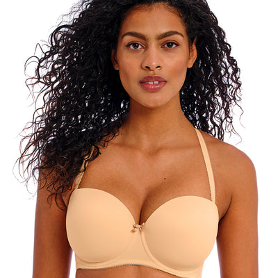 Freya Deco AA4233 Nude Underwire Molded Strapless Bra