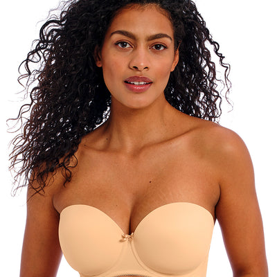 Freya Deco AA4233 Nude Underwire Molded Strapless Bra