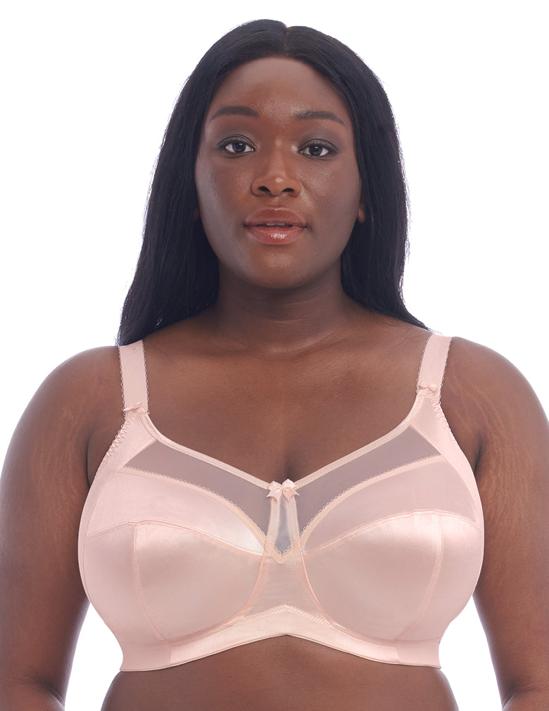 Goddess GD6093 Pearl Blush Banded Wire Free Bra