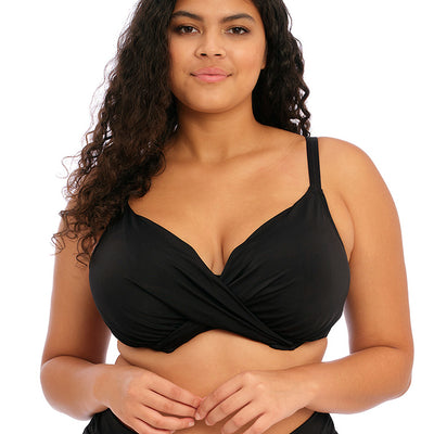 Elomi ES7193 Black Magnetic UW Plunge Bikini Top