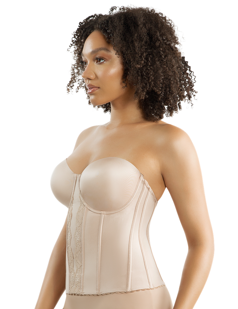 Parfait Underwired Padded Low Back Elissa Bustier P5017