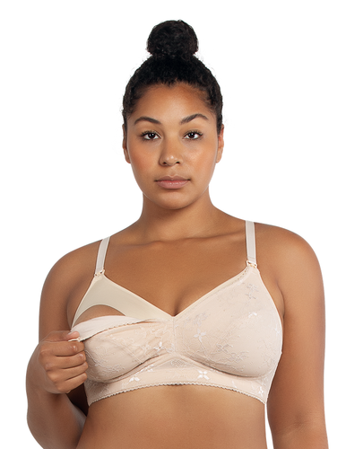 Angelina Women's Seamless Nursing Bras with Ruched Cups (6-Pack), SE877_S-M  at  Women's Clothing store