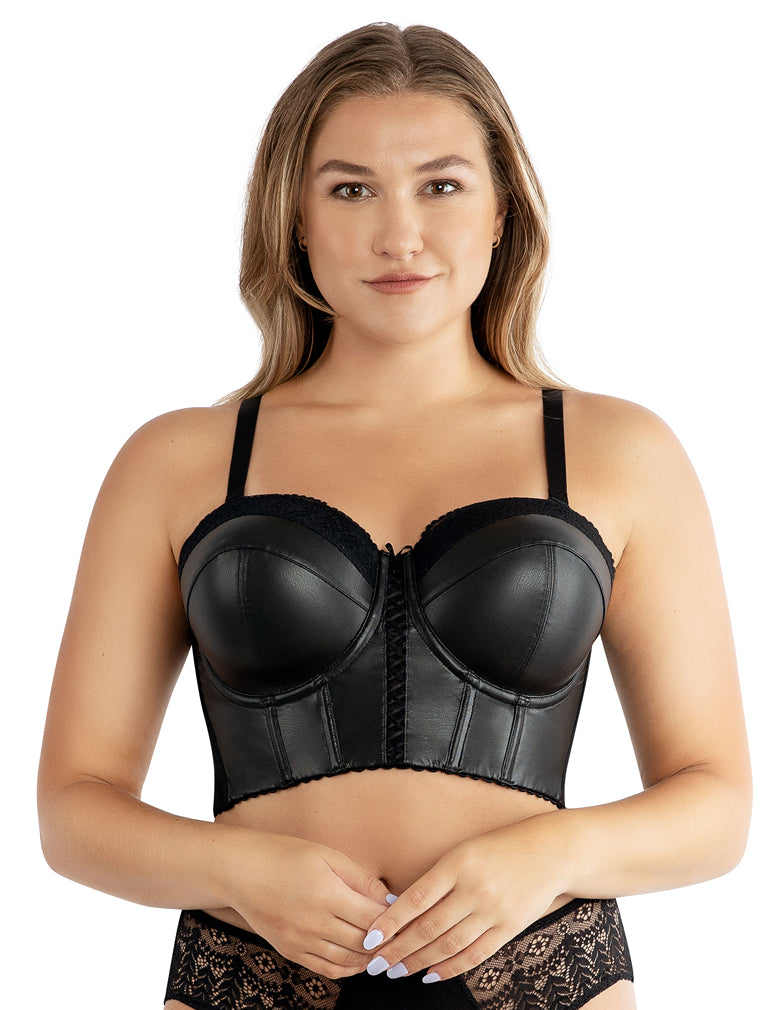 Parfait Stevie Longline Strapless Bustier P50120 Black