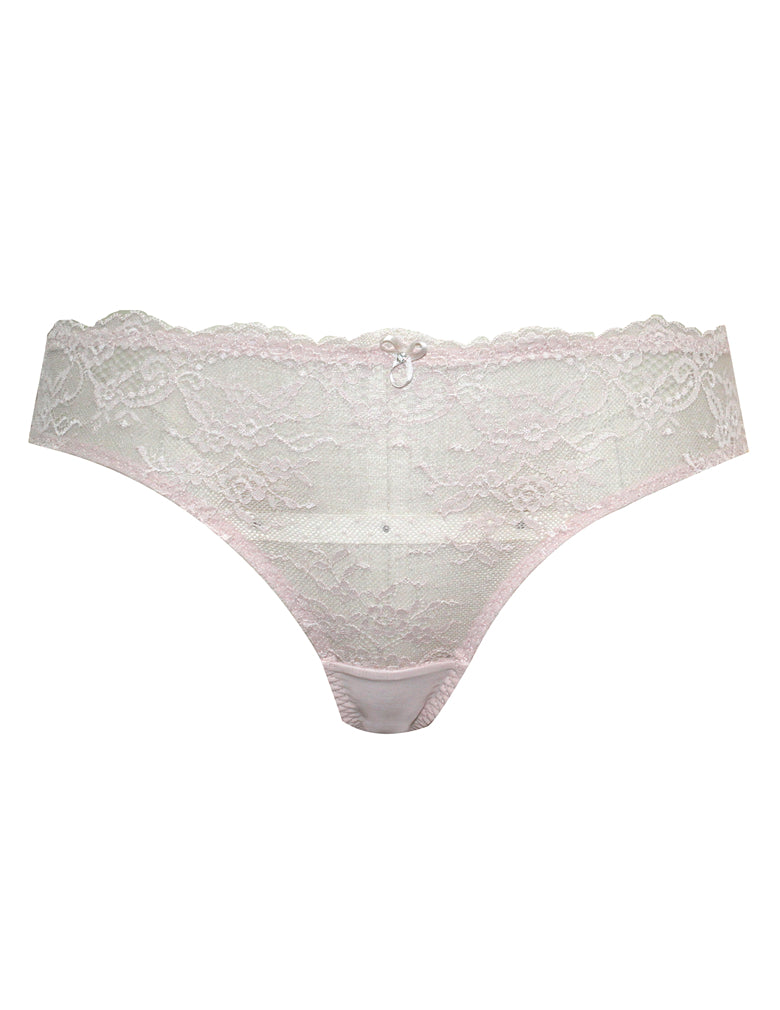 Parfait Sandrine P5354 Cameo Rose Brazilian Thong Panty
