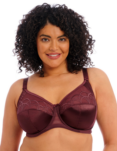 Elomi Cate EL4030 Raisin Underwire Full Cup Banded Bra