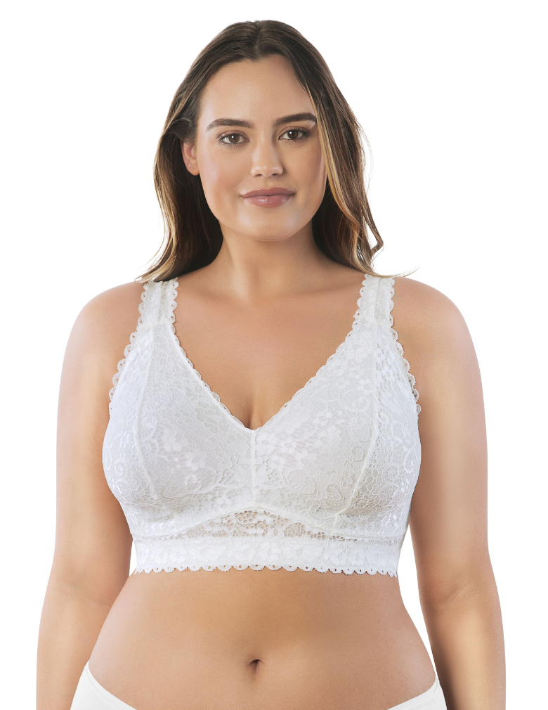 Parfait Adriana Lace Bralette P5482 Pearl White