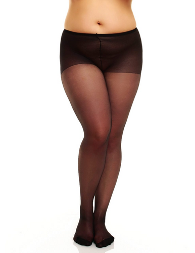 Glamory Hosiery Tights 50570 Amore20 Black front view