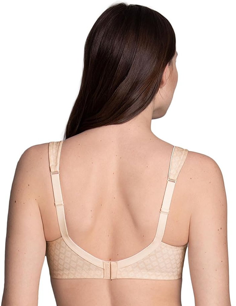 Anita Rosa Faia 5244 Twin Art Smart Rose Soft Bra back view