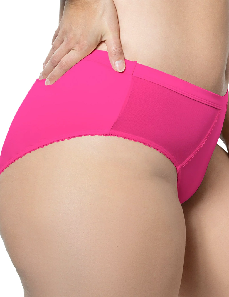 Parfait PP306 Bright Pink Micro Dressy French Cut Panty