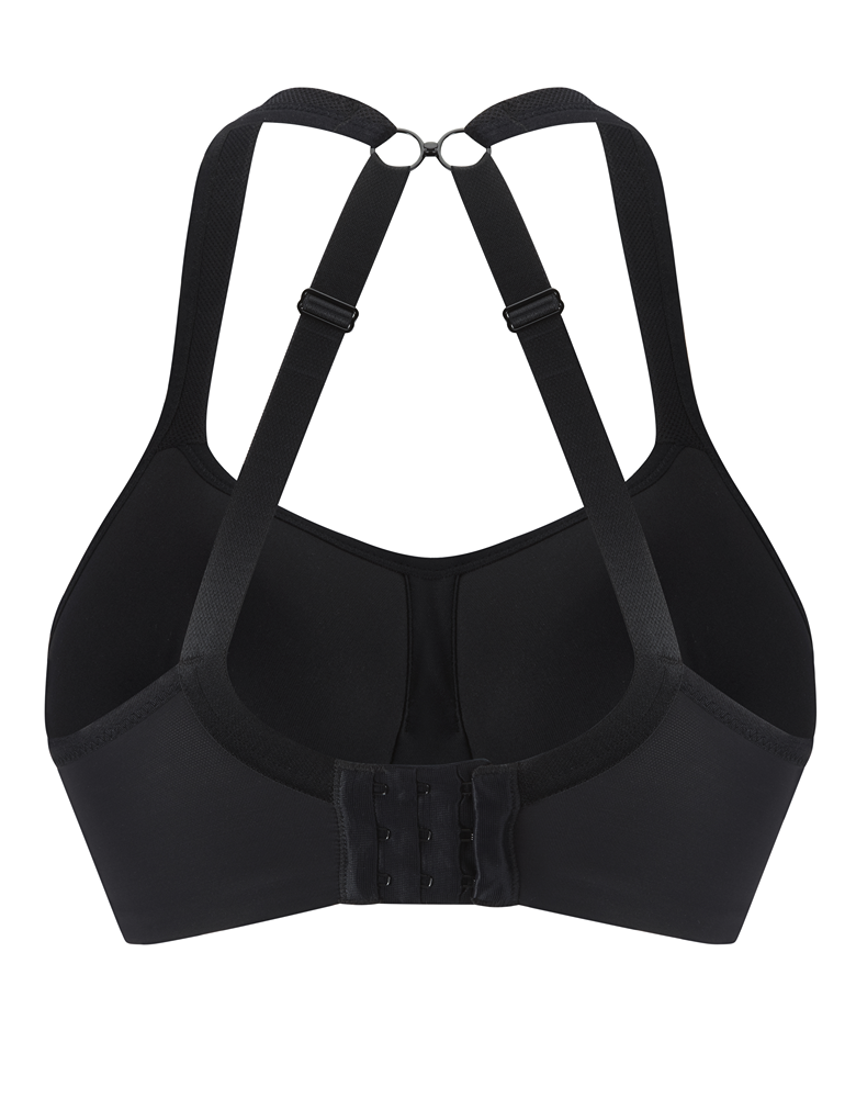 Panache Power 5021 Black Convertible Underwire Sports Bra