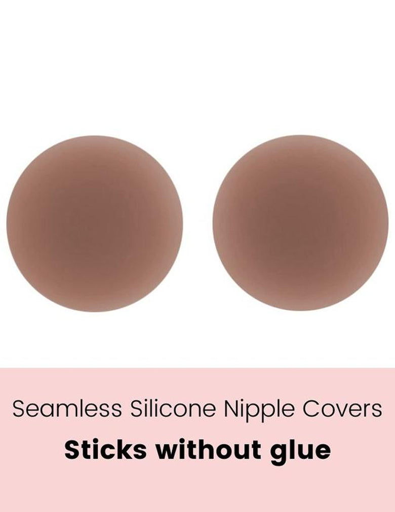 Caramel Push Up Boob Tape Silicone Nipple Cover